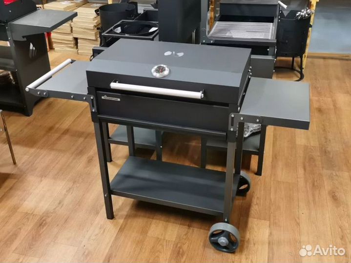 Мангал Gratar Ман 205 с крышкой, зольником