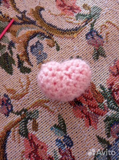 Вязаное сердечко