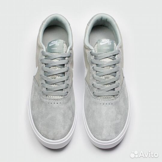 Кеды Nike SB Chron Suede Grey White