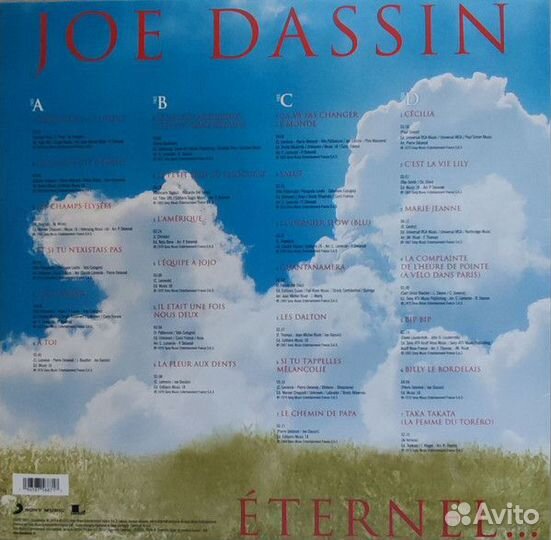 Виниловая пластинка Dassin Joe - Joe Dassin Eternel (Black Vinyl 2LP)