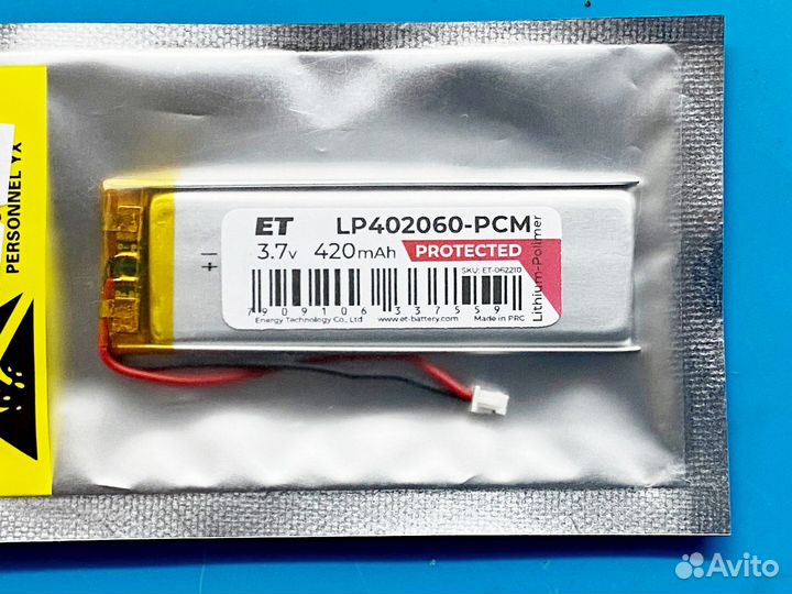 Аккумулятор ET LP402060-PCM