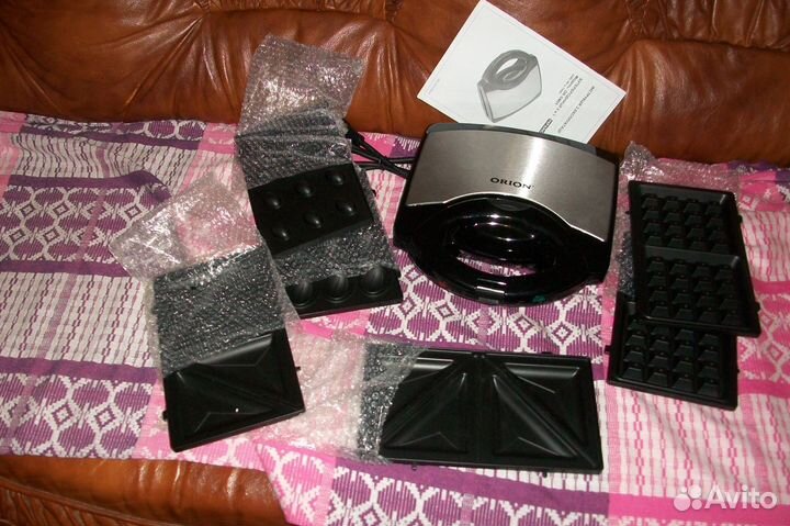 Электробутербродница (4 в 1)