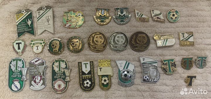 Набор значков фаната фк Торпедо (Торпедо-зил)