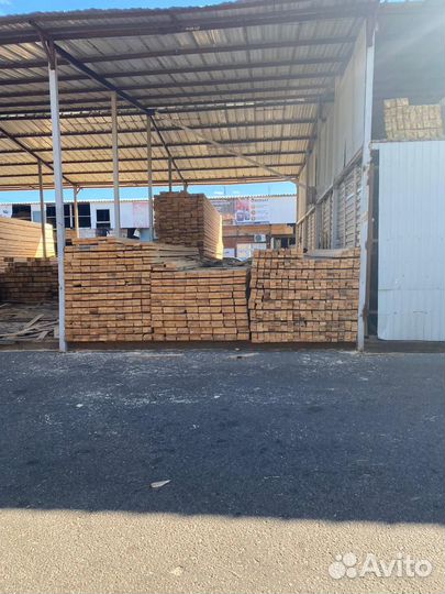 Продажа обрезной доски из сосны 50x100x6000