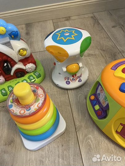 Развивающие игрушки от года chicco, fisher price