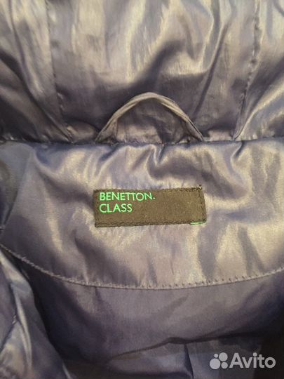Пуховик для девочки фирма Benetton