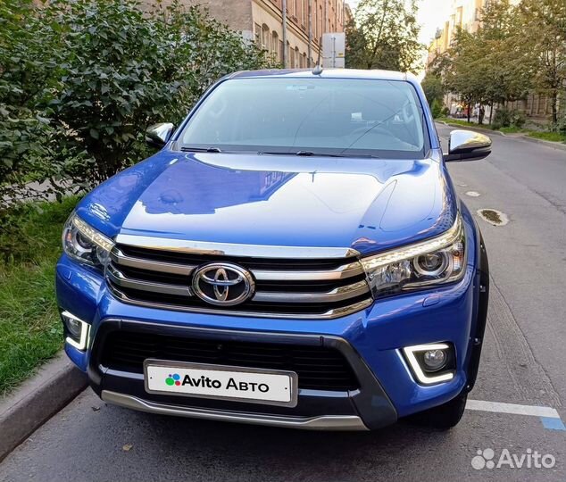 Toyota Hilux 2.8 AT, 2018, 48 000 км