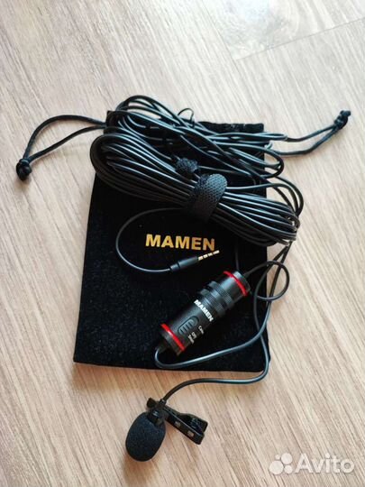 Петличный микрофон mamen