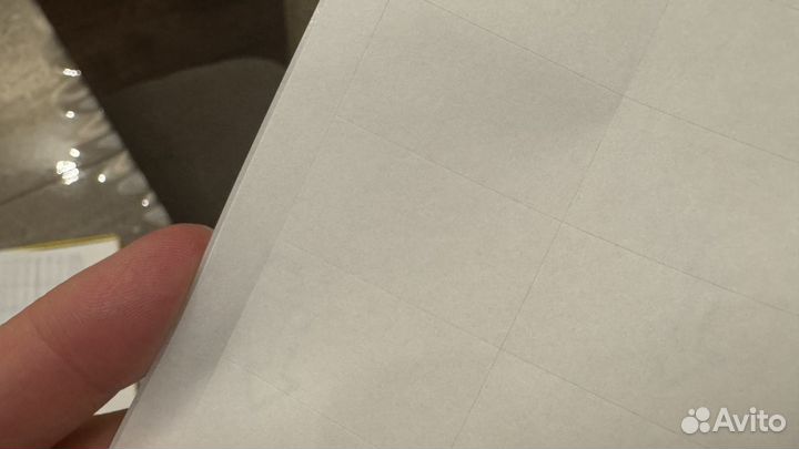 Этикетки mega Label 38x21.2мм. 65 шт. на листе A4