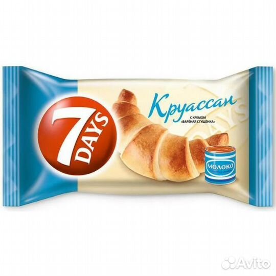 Круассан 7 Дейс (7Days) Миди Вареная Сгущенка 65г