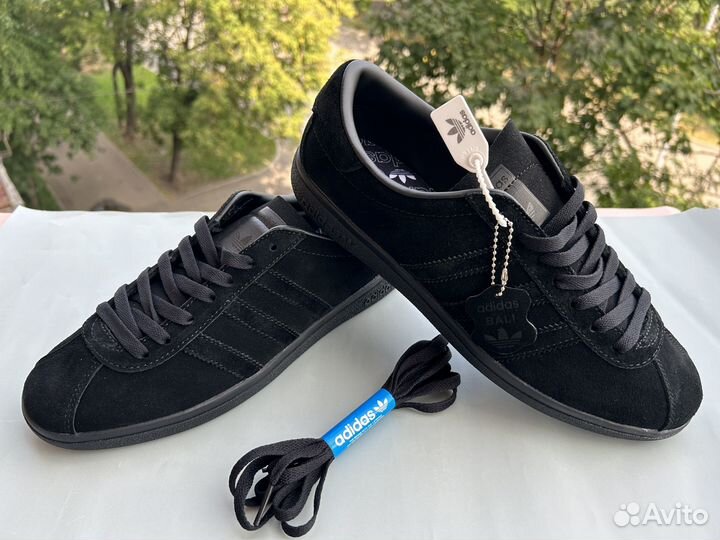 Кроссовки мужские adidas Gazelle Bali Total black