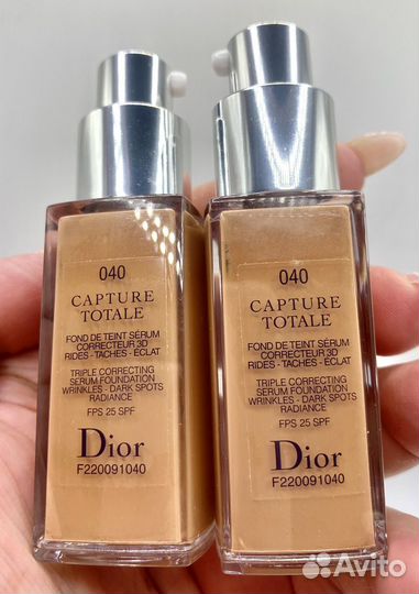 Dior Capture Totale тон. Сыворотка 030; 040