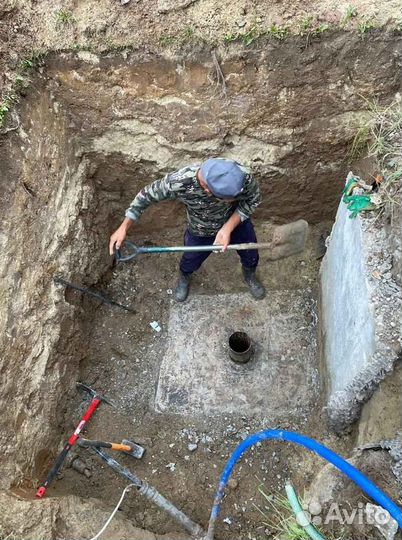 Установка автономной канализации, септики под ключ