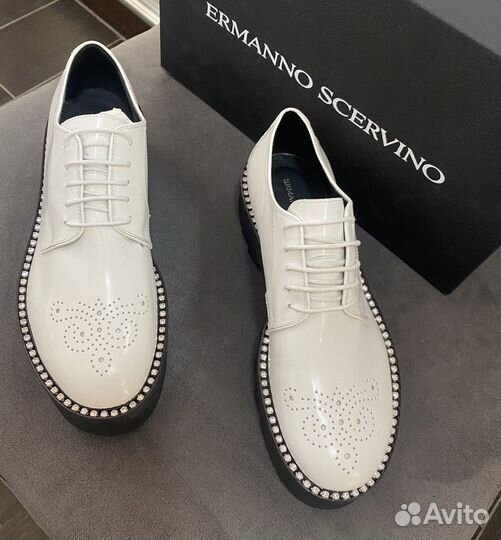 Туфли Ermanno Scervino 38 кожа кристаллы