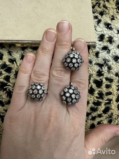 Серебряные комплект