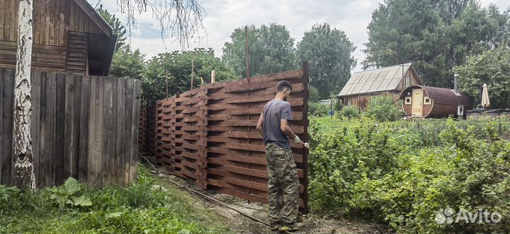 Строительство заборов под ключ