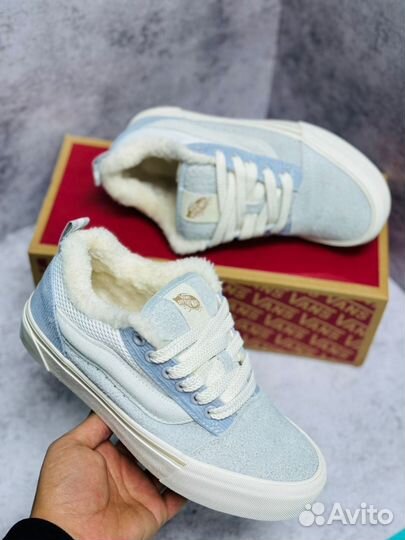 Кеды Vans Knu Skool с мехом женские
