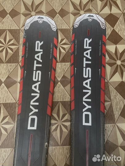 Горные лыжи dinastar 80 xt, ботинки для горных лыж