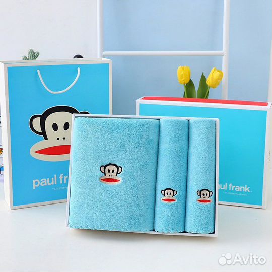 Подарочный набор Paul Frank (коралловый флис)