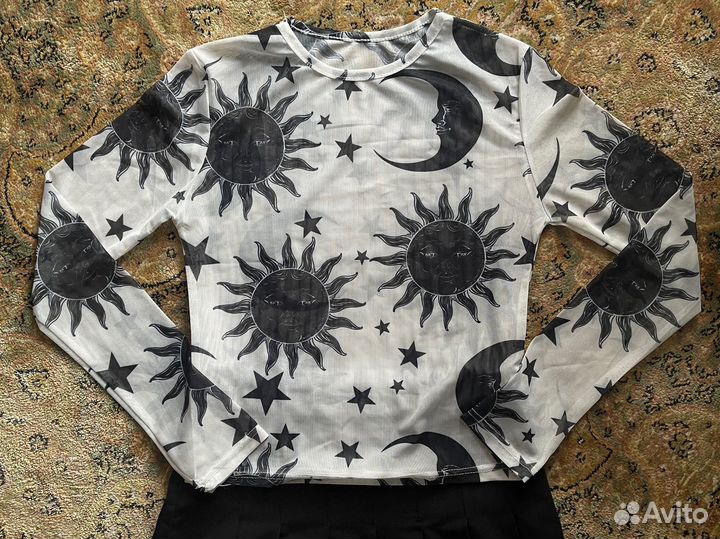 Сетчатая кофточка