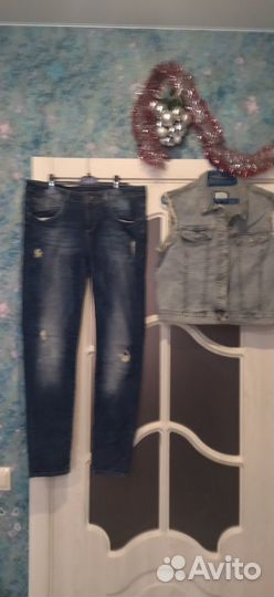 Джинсовая женская одежда