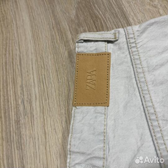 Оригинал zara Шорты Moms с высокой талией EUR 40