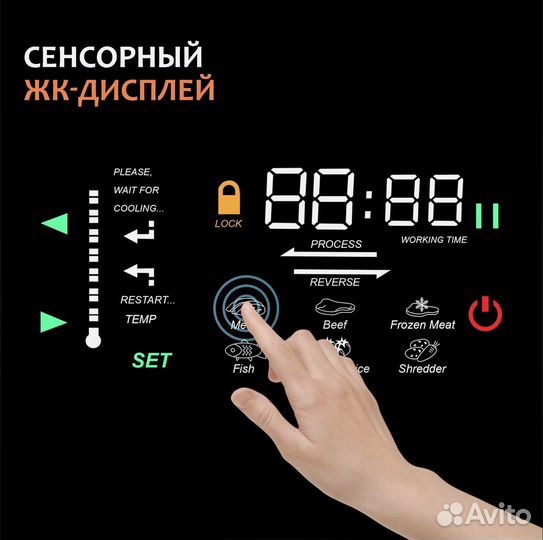 Мясорубка электрическая новая