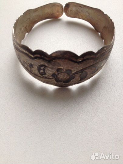 Браслет серебряный