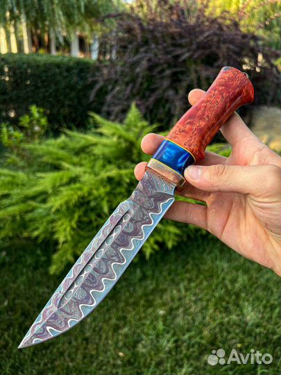 Нож охотничий ручной работы