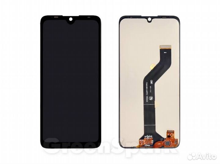 Дисплей для Tecno Pop 5 +тач черный copy