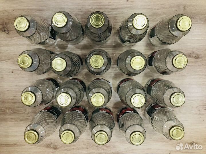 Стеклянная бутылка 1 л