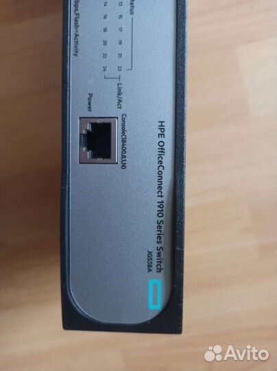 Коммутатор switch HPE 191024