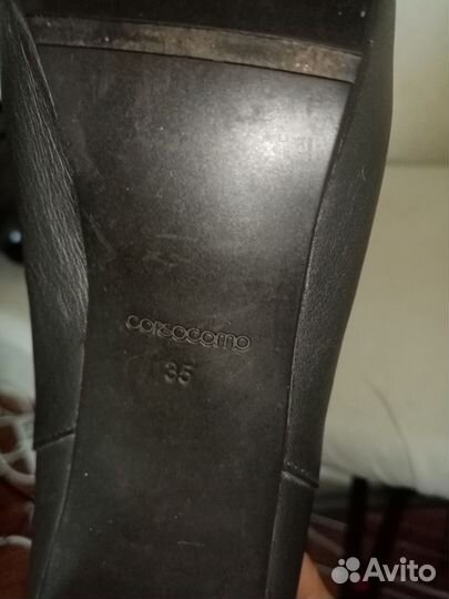 Сапоги женские натуральная кожа 35 размер