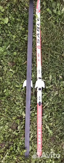 Беговые лыжи 160 см пластик