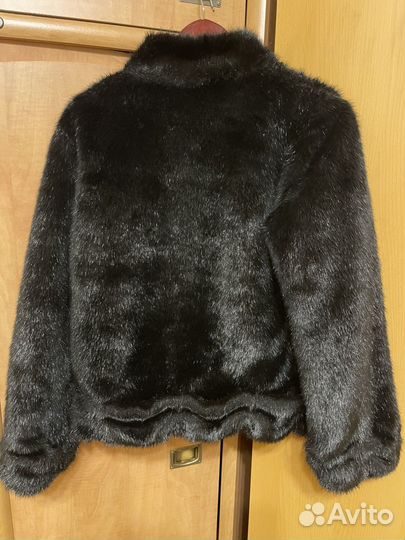 Искусственная шуба под норку 42