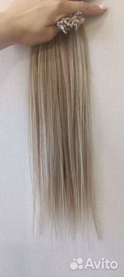Волосы для наращивания натуральные, 155 капсул