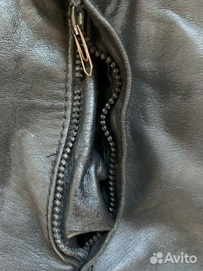 Мотокостюм женский кожаный