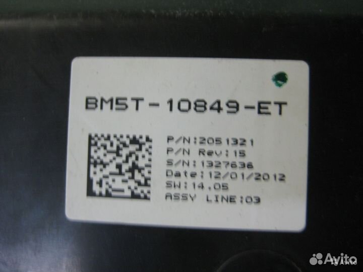 Панель приборов Ford Focus 3