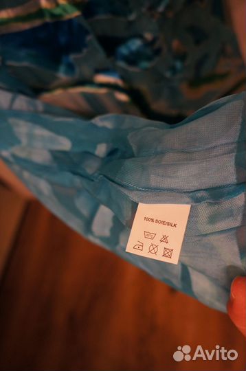 Халат из натурального шелка L (48)