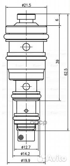 Lccv 0503 клапан регулирующий компрессора Chev