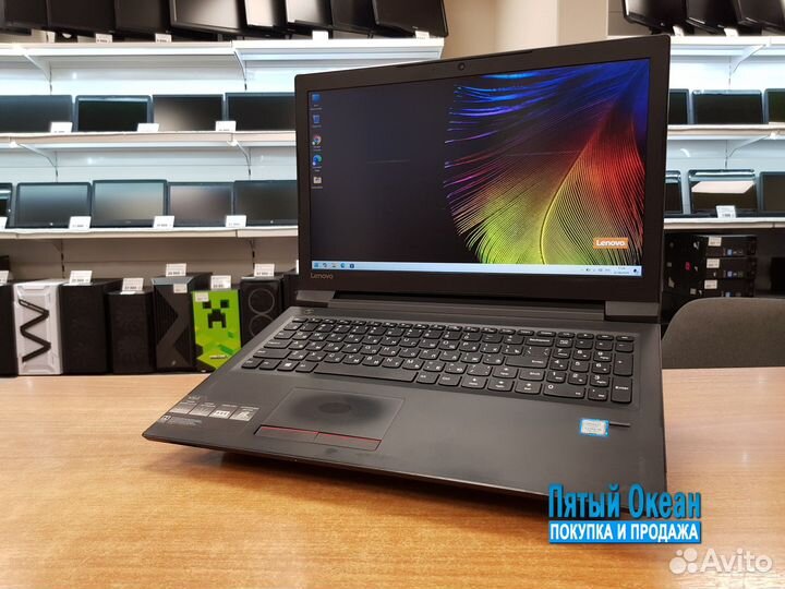 Ноутбук Lenovo 15 FHD, Core i5 7200U, DDR4 8G, SSD