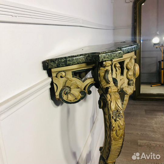 Консоль антикварная середины XIX века