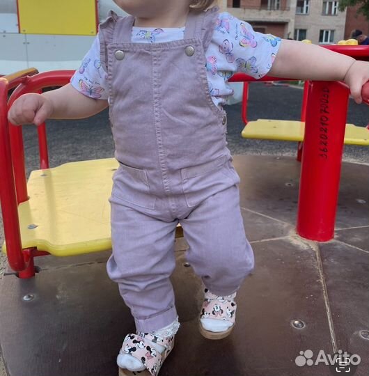 Комбинезон летний для девочки 80