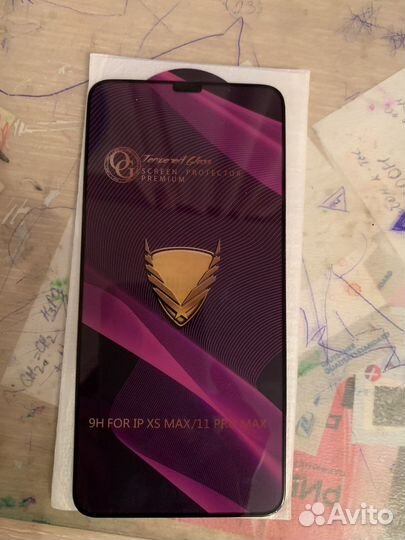 Защитное стекло на iPhone XS Max/ 11Pro Max
