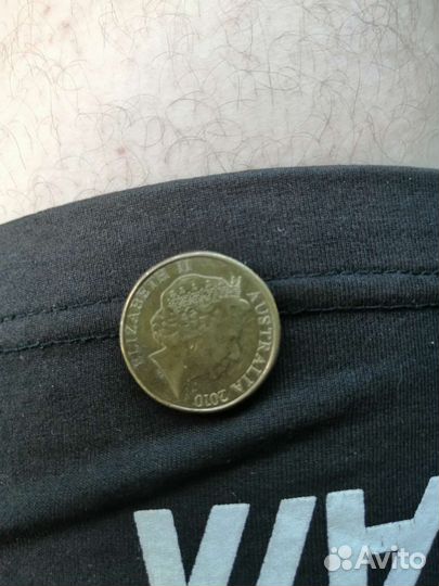 1 доллор австралия 2010 год Елизавета 2