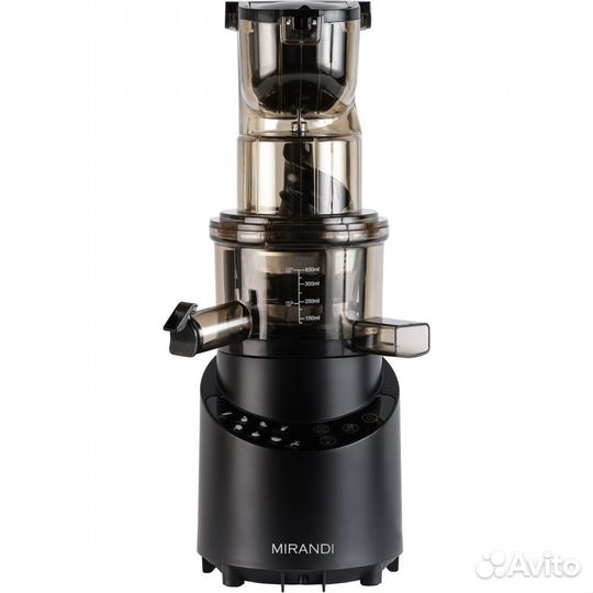 Соковыжималка электрическая Mirandi j-100 черный