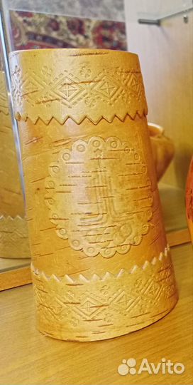 Ваза из бересты СССР