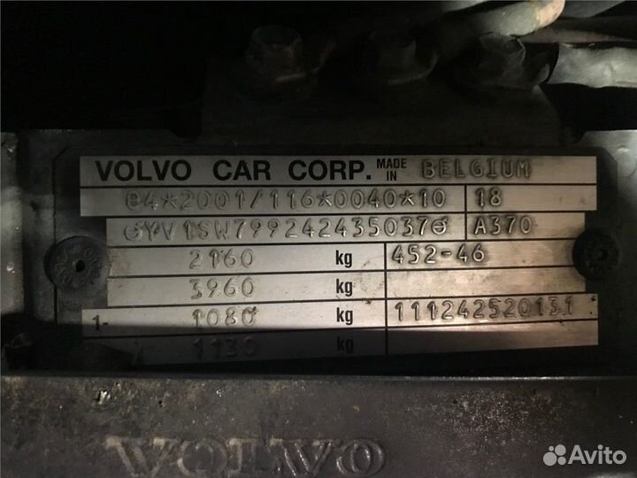 Разбор на запчасти Volvo V70 2001-2008