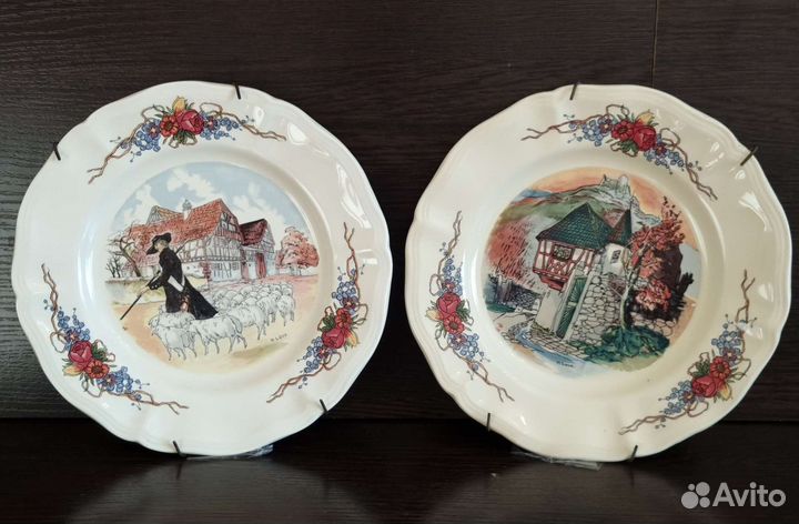 Декоративные тарелки на стену, Франция