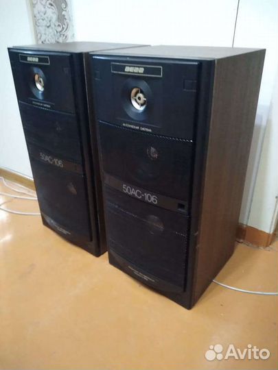 Акустические колонки вега 50 ас 106